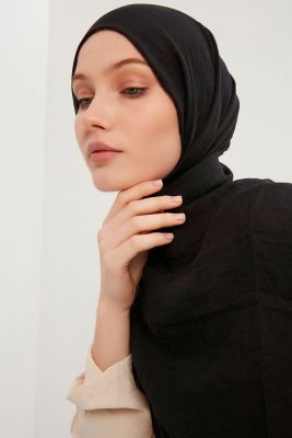 Afet - Black Comfort Hijab