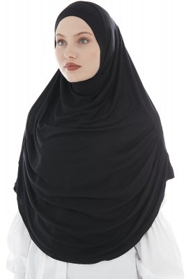 Roxelana - Black Long Al Amira Hijab