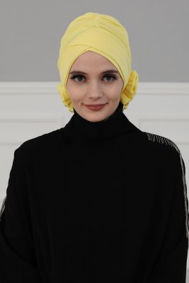 Elisabeth - Yellow Cotton Turban