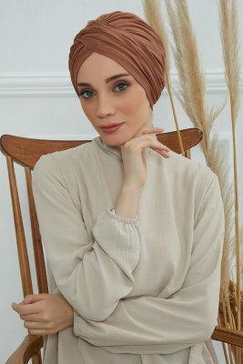 Fiona - Caramel Cotton Turban
