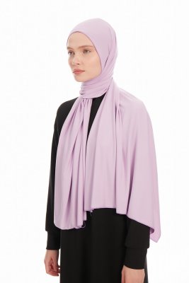 Farah - Light Purple Jersey Hijab