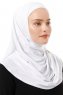 Esma - White Amira Hijab - Firdevs