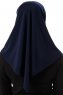 Esma - Navy Blue Amira Hijab - Firdevs