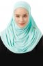Esma - Light Green Amira Hijab - Firdevs