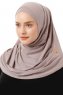 Esma - Stone Grey Amira Hijab - Firdevs