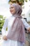 Akay - Taupe Patterned Hijab - Sal Evi