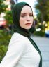 Emira - Dark Green Hijab - Sal Evi