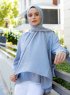 Emira - Light Grey Hijab - Sal Evi
