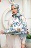 Pineapple Patterned Twill Hijab - Sal Evi