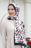 Leopard Patterned Twill Hijab - Sal Evi