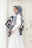 Crystal Patterned Twill Hijab - Sal Evi
