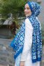 Spring Patterned Twill Hijab - Sal Evi