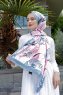 Pink Breeze Patterned Twill Hijab - Sal Evi