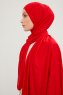 Sibel - Red Jersey Hijab