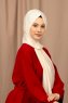 Yildiz - Creme Crepe Chiffon Hijab