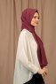 Yildiz - Plum Crepe Chiffon Hijab