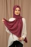 Yildiz - Plum Crepe Chiffon Hijab