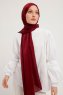 Berrak - Bordeaux Janjanli Hijab