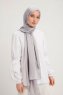 Berrak - Light Grey Janjanli Hijab