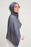 Berrak - Grey Janjanli Hijab