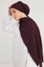 Afet - Dark Purple Comfort Hijab