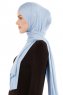 Melek - Light Blue Premium Jersey Hijab - Ecardin
