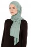 Melek - Green Premium Jersey Hijab - Ecardin