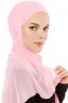 Derya - Pink Practical Chiffon Hijab