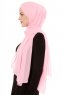 Derya - Pink Practical Chiffon Hijab