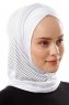 Babe Cross - White One-Piece Al Amira Hijab