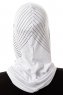 Babe Cross - White One-Piece Al Amira Hijab