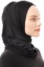 Babe Plain - Black & Light Grey One-Piece Al Amira Hijab