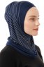 Babe Plain - Navy Blue One-Piece Al Amira Hijab