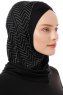 Silva Cross - Black & Light Grey One-Piece Al Amira Hijab