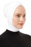 Elnara - Creme Cross Hijab Underscarf
