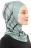 Ekose Plain - Green One-Piece Al Amira Hijab