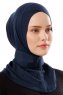 Ceren - Navy Blue Practical Viskos Hijab