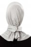 Ceren - Light Grey Practical Viskos Hijab