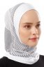 Wind Plain - White One-Piece Al Amira Hijab