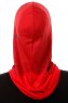 Wind Plain - Red One-Piece Al Amira Hijab