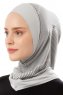 Wind Plain - Light Grey One-Piece Al Amira Hijab