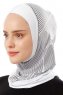 Wind Cross - White One-Piece Al Amira Hijab