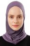 Wind Cross - Purple One-Piece Al Amira Hijab