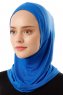 Logo Plain - Blue One-Piece Al Amira Hijab