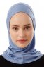 Logo Plain - Indigo One-Piece Al Amira Hijab