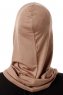 Logo Cross - Dark Taupe One-Piece Al Amira Hijab