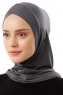 Logo Cross - Dark Grey One-Piece Al Amira Hijab