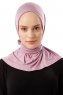 Sportif Plain - Purple Practical Viskos Hijab