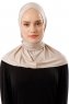 Sportif Cross - Light Taupe Practical Viskos Hijab