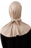 Sportif Cross - Light Taupe Practical Viskos Hijab